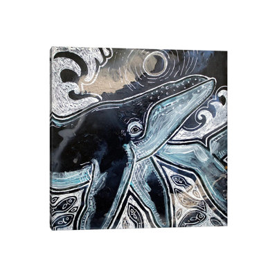 Whale Song by Lynnette Shelley - Wrapped Canvas Painting