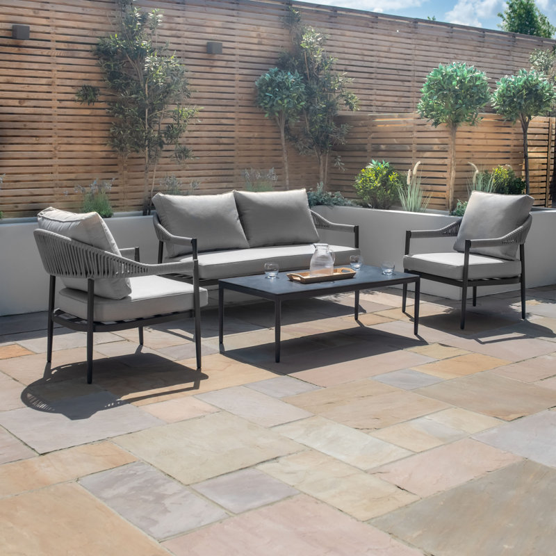 2 Seat Sofa Set / Clay Stone Grey