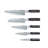 Cuisine::pro® Damashiro EMPEROR® Hisa 6-Piece Knife Block
