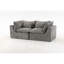 Canapé modulaire surdimensionné de 74,8 po de large avec canapé modulaire True Relax Comfy et sièges larges et profonds-131519082-131519081
