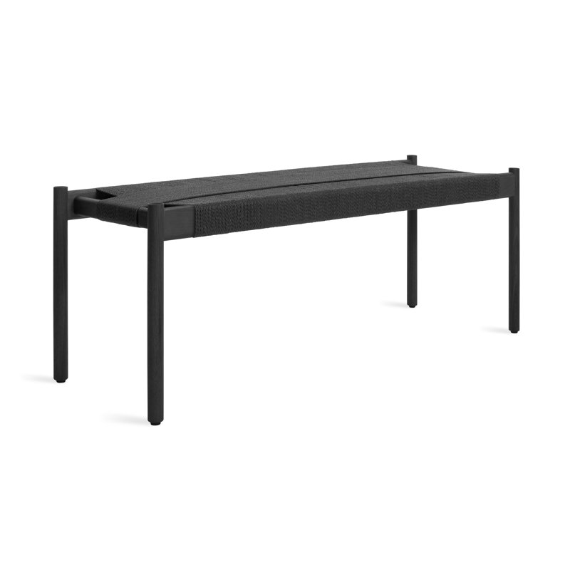 Invitation Bench, 18" H x 48" W x 18" D, White Oak
