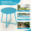 Table d'appoint en acier Ebern Designs-1647633891