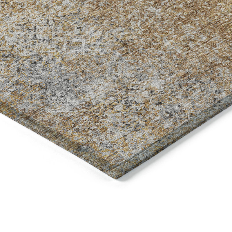 Tapis intérieur / extérieur Malchow avec envers antidérapant, Tapis de couloir 2 pi 3 po x 7 pi 6 po