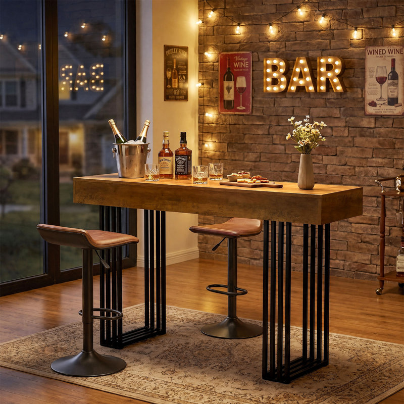Table de bar 63 po