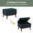 Luciano Mid Century Storage Ottoman-164977107