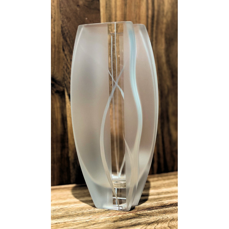 Feray Handmade Lead Free Crystal Table Vase