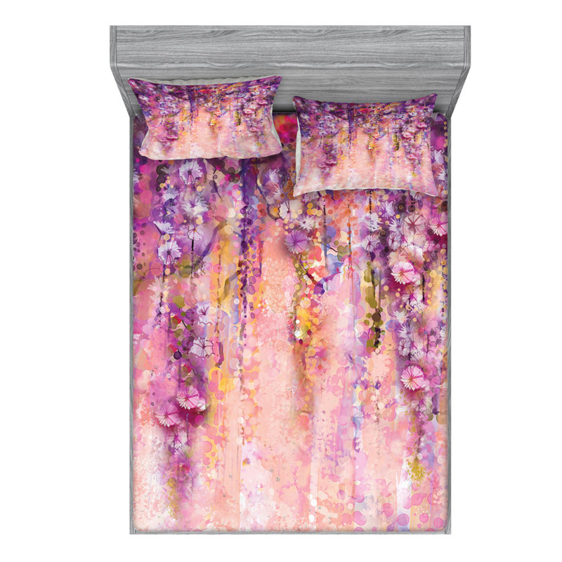 Microfiber Sheet Set, Full Sheet Set + Fitted Sheet + 2 Pillowcases