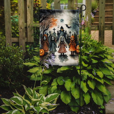 Drapeau de jardin en polyester double face H 15,5 po x l 11,25 po