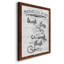 "Bathroom Rules" - Art textuel sur toile-61354181-61354187