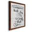 "Bathroom Rules" - Art textuel sur toile-61354182-61354181