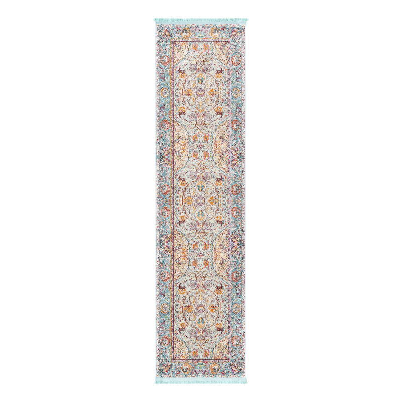 Folmar Oriental Indoor Rug, Runner 2'7" x 12'