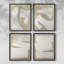 «Wabi Sabi Linen I», ensemble de 4 reproductions encadrées-940036805