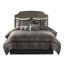 Édredon grand 7 pièces - Gris avec rayures et coussins-118651976-118651979