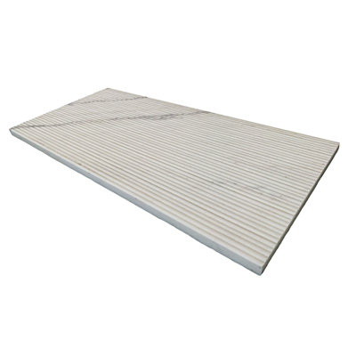 3D Fluted Marble Tile,1 box 4 pcs