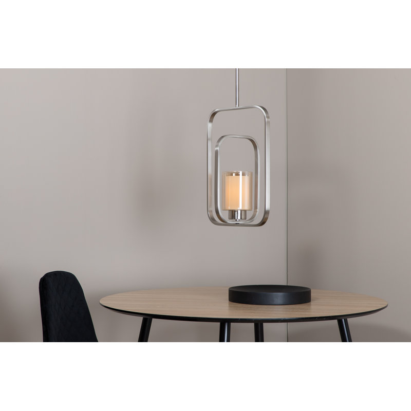 Altheimer 1 - Light Nickel Lantern Pendant