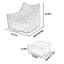 Retro Lazy Bean Bag Sofa-110054134