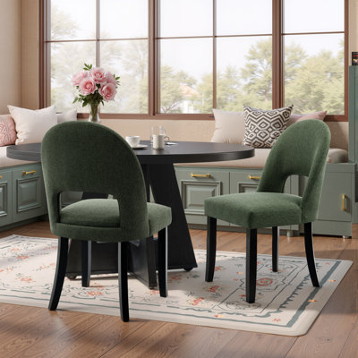 Linen Upholstered Dining Chairs
