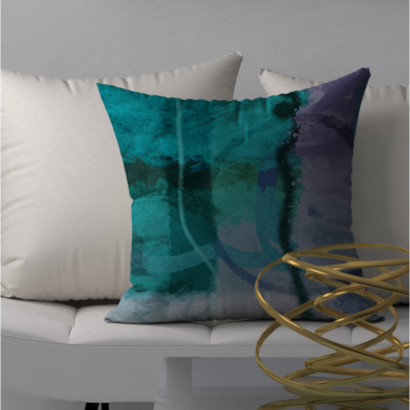 Housse de coussin carrée/insert, 18" x 18"
