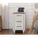 Scarlett End Table with Storage and Built-In Outlets