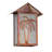6.5" Wide Tropical Palm Tree Right Wall Sconce