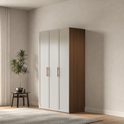 Garde-robe simple de couleur unie
