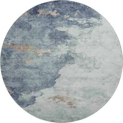 Premium Machine Washable Mayfield AMF2108 Abstract Rug