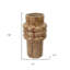 Vase de table 8 po