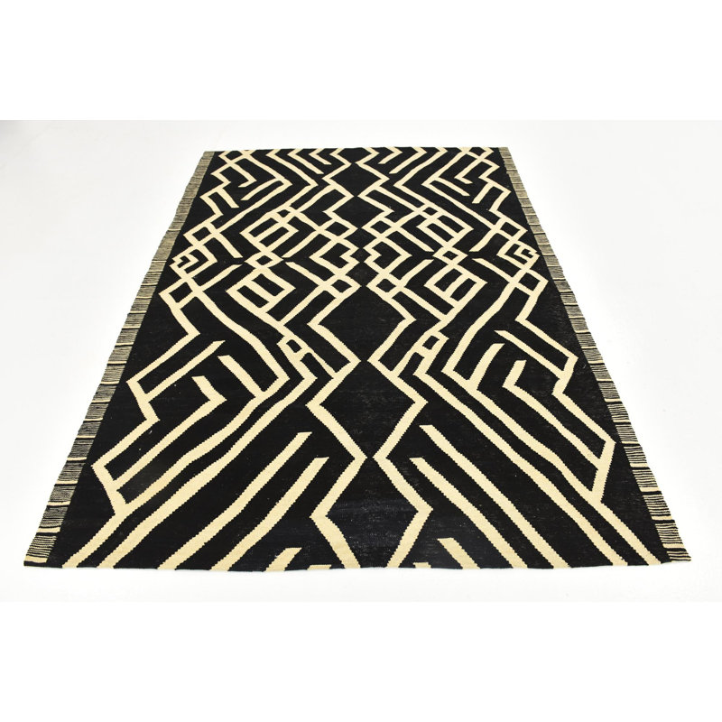 Tapis noir Jessen