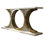 Saphire Solid Wood Top Console Table