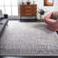 Tapis géométrique ivoire / argent Bethlyn-33394278