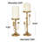 Metal Mushroom Inspired Abstract Decorative Candle Holder