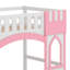 Lit mezzanine simple avec escalier de rangement et fenêtre-838570995