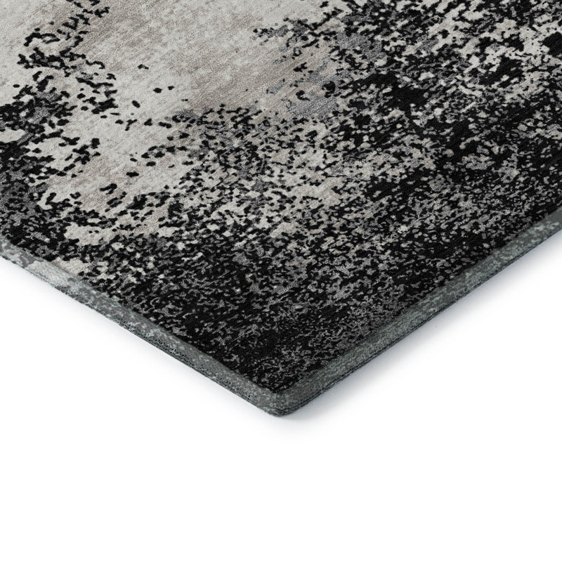 Premium Machine Washable Birchview AMF1027 Modern Rug, Rectangle 10' x 14'
