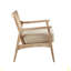 Chaise d'appoint, dossier en canne