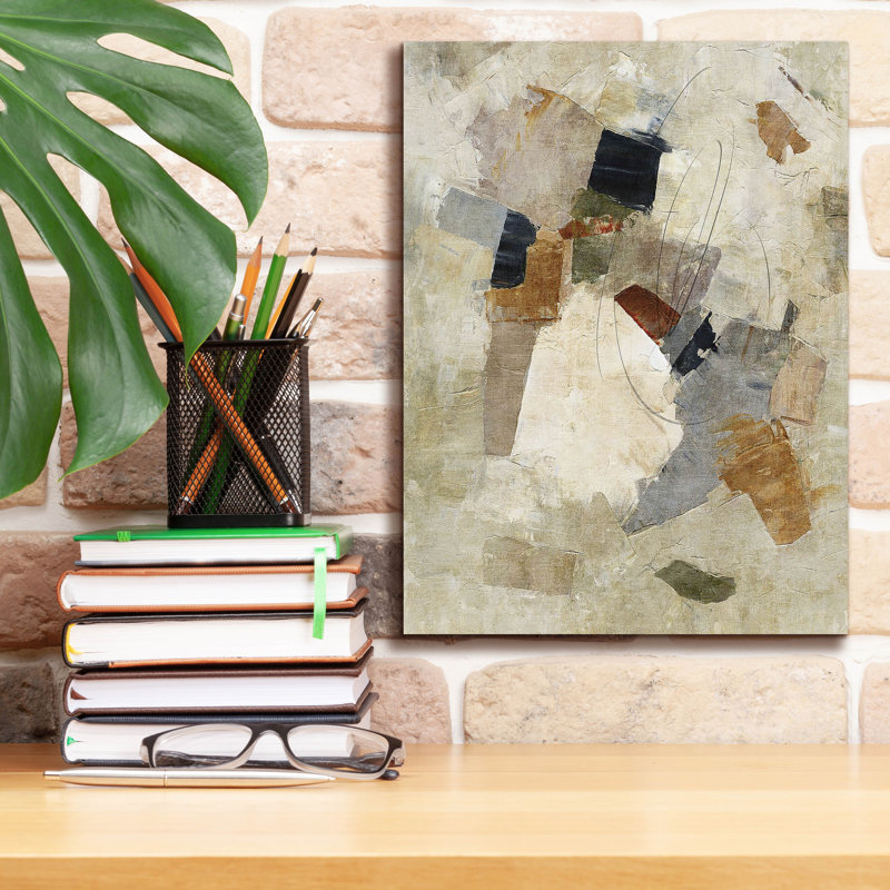  «Parchment» par Suzanne Nicoll, art mural sur toile, 12 po x 16 po