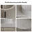 MonBlari 16" Round Solid Surface Fluted Bathroom Sink Matt White-120971772