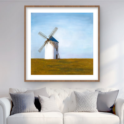 Grand moulin à vent - Paysages, salon, impression encadrée