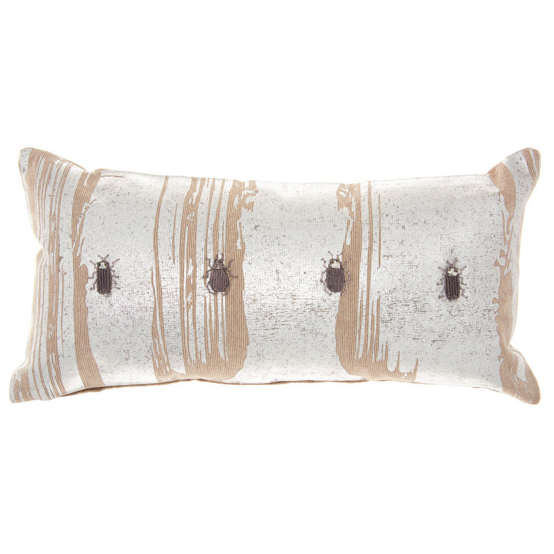 Coussin en lin boudoir 