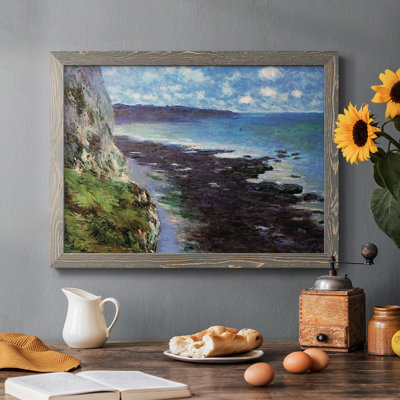 " Cliff Near Dieppe, 1882 "