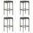 Tocarra Square 4 - Person Dining Set with Cushions-462245803-515099590