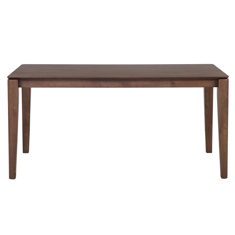 Laisha Solid Wood Base Dining Table, H75 x L160 x W90cm, Brown