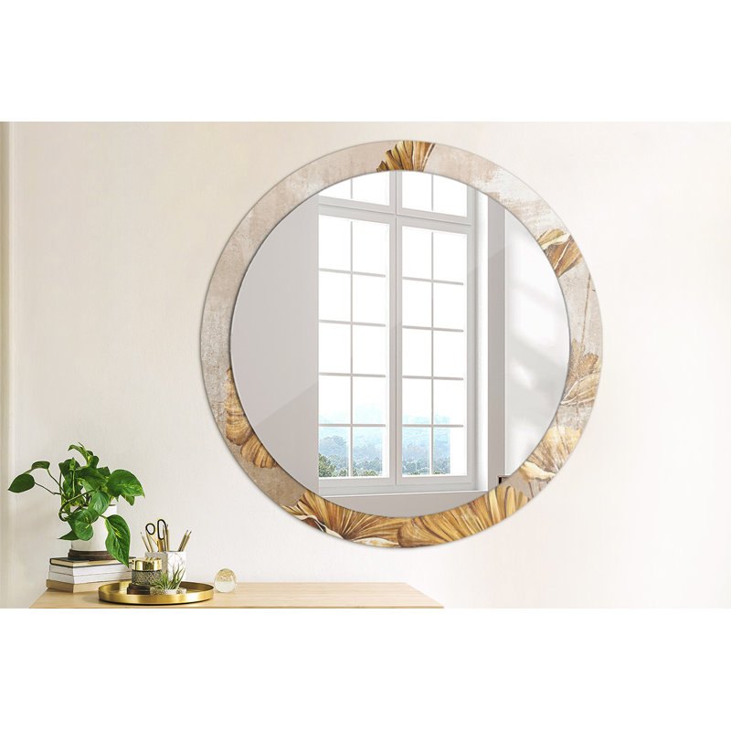 Huldar Glass Flat Wall Mirror