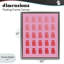 Cadre flottant Sweet Pink Gummy Bears, design par Lish Creative-537195866-537195847