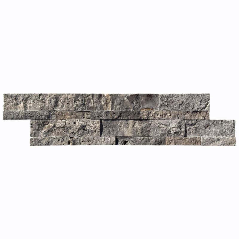 Panneau mosaïque argenté 6X24