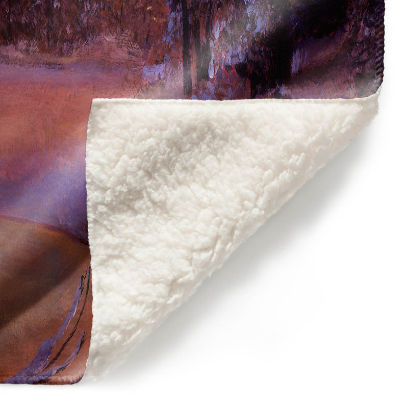 Hand Woven Throw Blanket, 68" x 80"