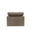 Fauteuil sans accoudoirs modulaire Naveen, lin beige-2017705913