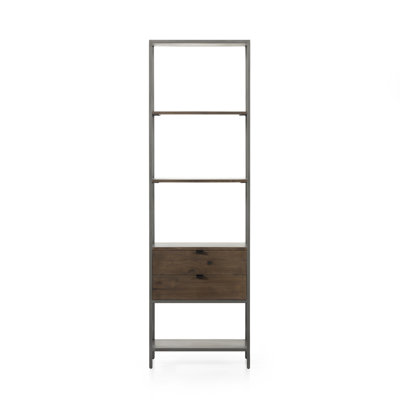 Loki Trey Bookshelf - Black Wash Poplar by Joss and Main