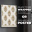 BlockPrintBloomsII - Impression sur toile seulement - NON-CADRE-221205568