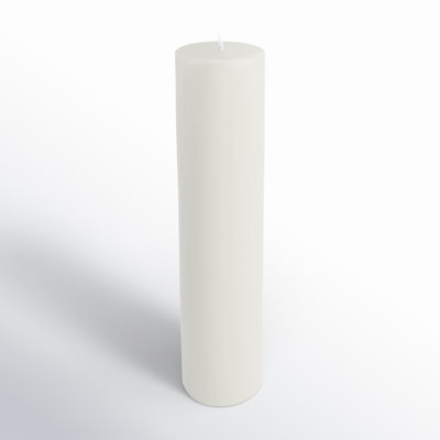 Oliva Unscented Pillar Candle