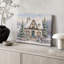 «Christmas Cottage Snowy House», art du salon, impression sur toile encadrée-132862964-132862968